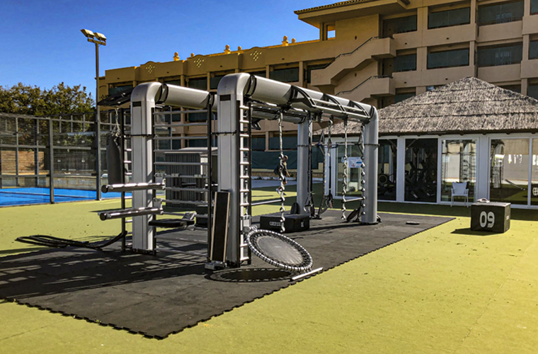 Marbella Sports Padel Club outdoor gym