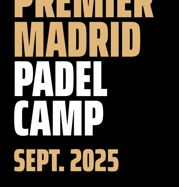 Premier Madrid Padel Camp poster 2025