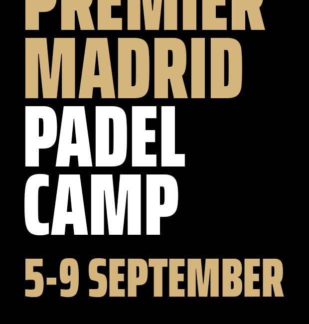 Premier Madrid Padel Camp poster