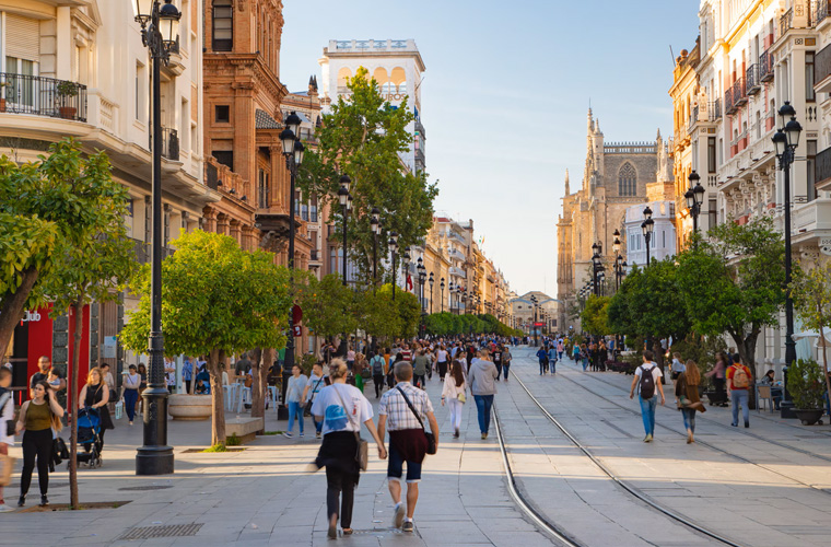 Sevilla city center